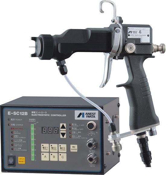 Electrostatic spray gun